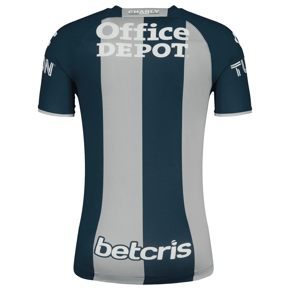 Charly 2022 Pachuca Home Jersey - Grey/Navy - Best Buy Soccer